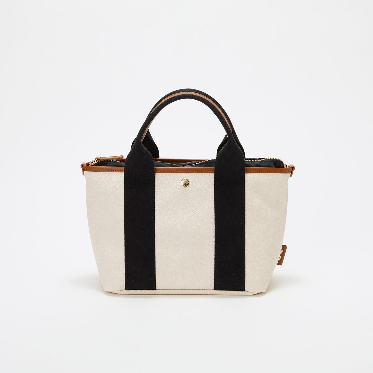 【Breath TOPKAPI】SCOTCH GRAIN スコッチグレイン シンプル 2way トートバッグ クリーム FREE