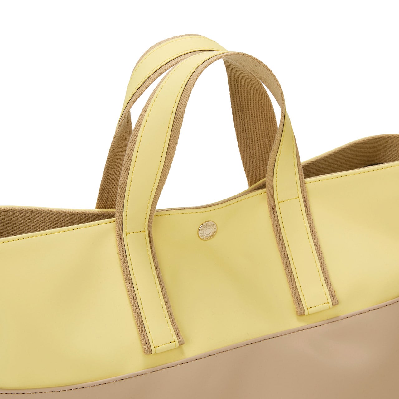 【Breath TOPKAPI】Bright ブライト カラーブロック A4 トートバッグ オフ FREE