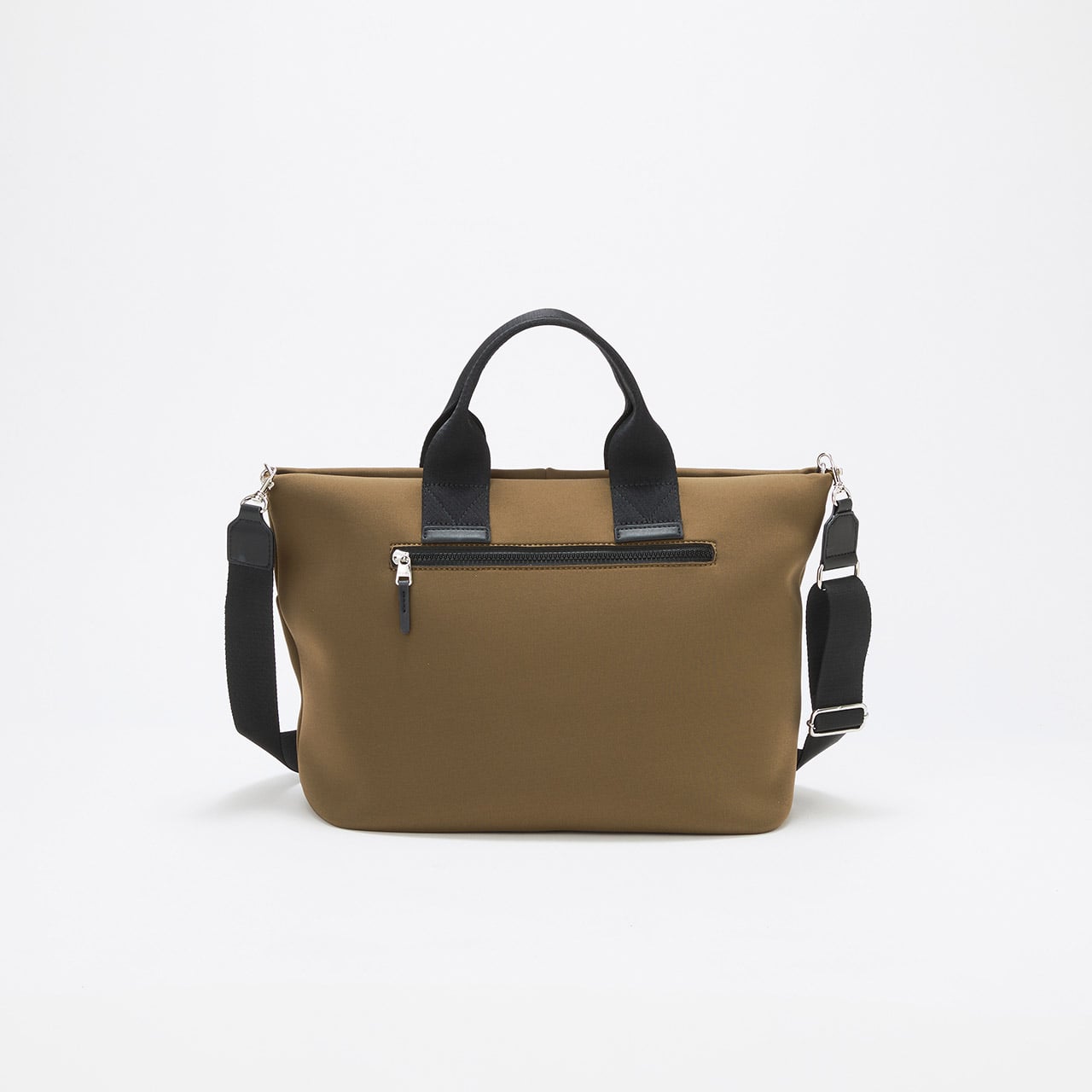 SORT ソート ネオプレン 2way A4 トートバッグ カーキブラウン FREE