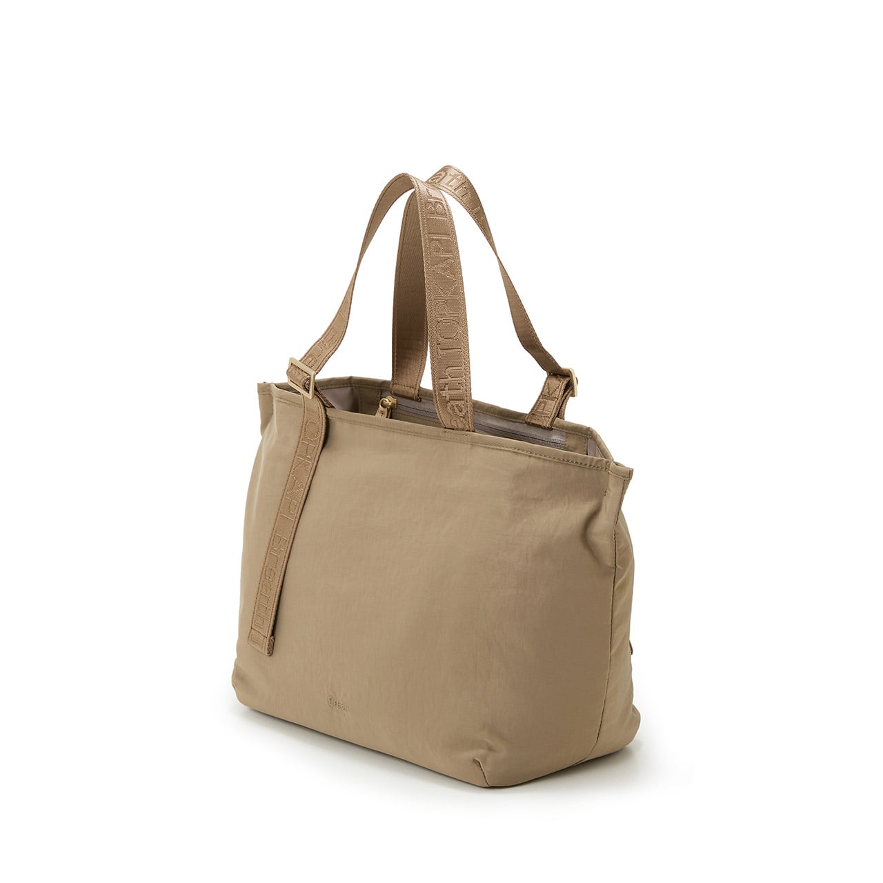 【Breath TOPKAPI】Freely フリーリー ナイロン ロゴテープ トートバッグ A4対応 ベージュ FREE