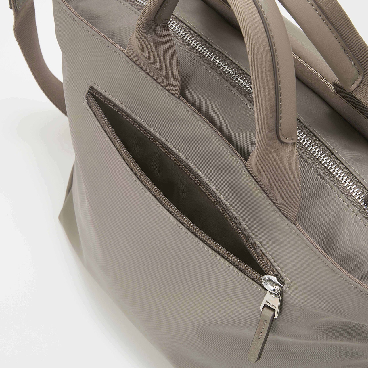 【Breath TOPKAPI】DAY TRIPPER デイトリッパー ナイロン 2way ミニ トートバッグ グレージュ FREE