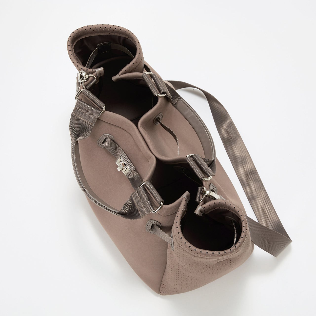 【TREASURE TOPKAPI】ネオプレン 2way A4 トートバッグ グレージュ FREE