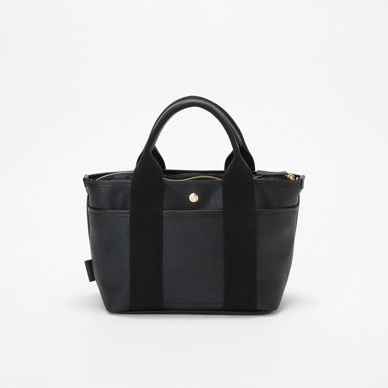 【Breath TOPKAPI】SCOTCH GRAIN スコッチグレイン シンプル 2way トートバッグ ブラック FREE