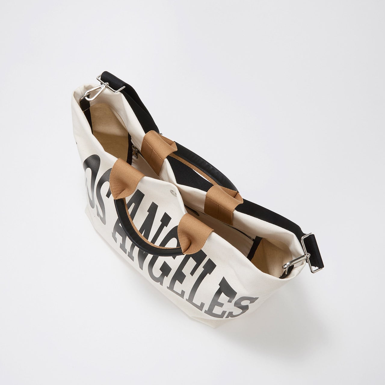 【Breath TOPKAPI】シティ プリント キャンバス 2way トートバッグ / A4対応 オフ FREE