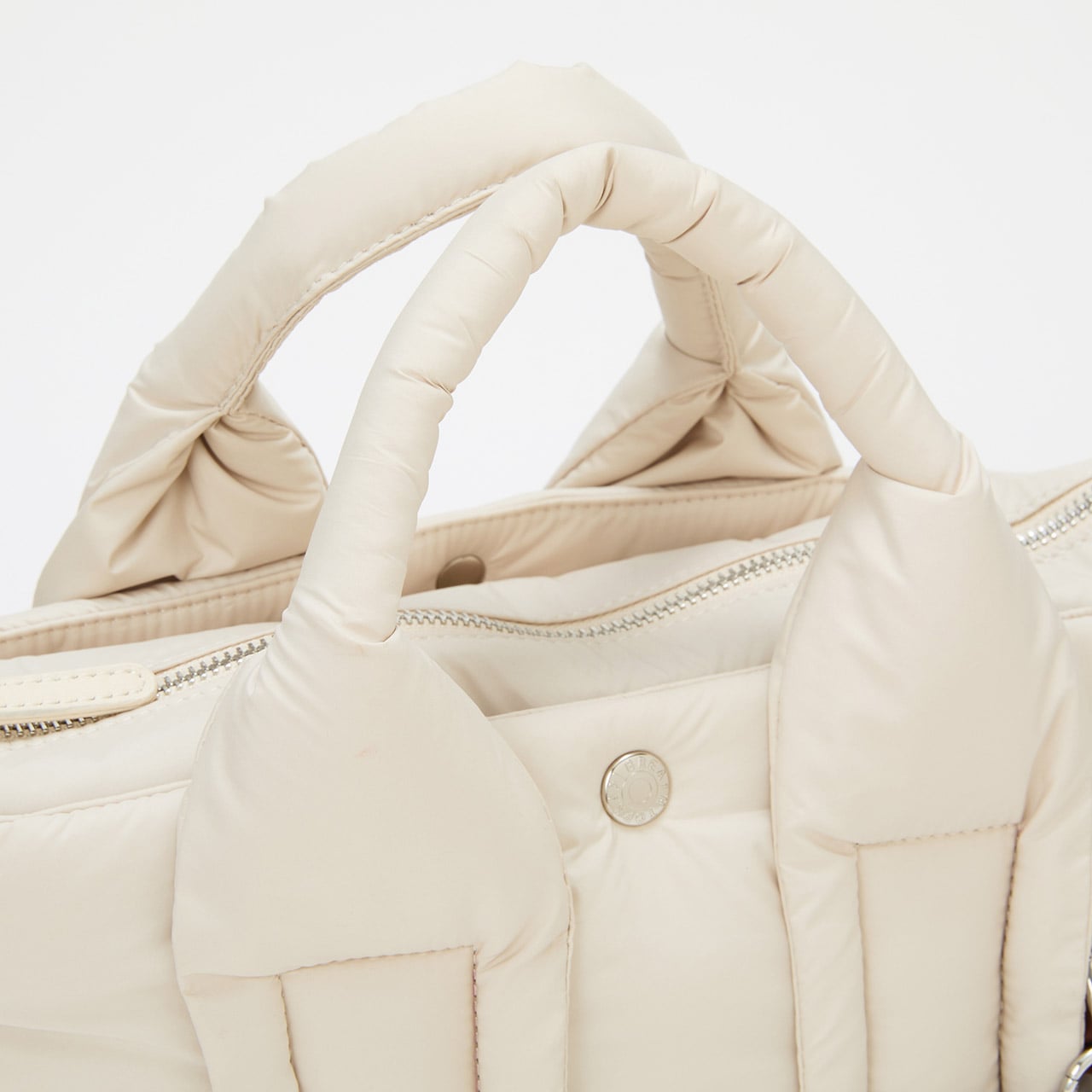 【Breath TOPKAPI】パフィング 2way ミニ トートバッグ チャーム付き ブラック FREE