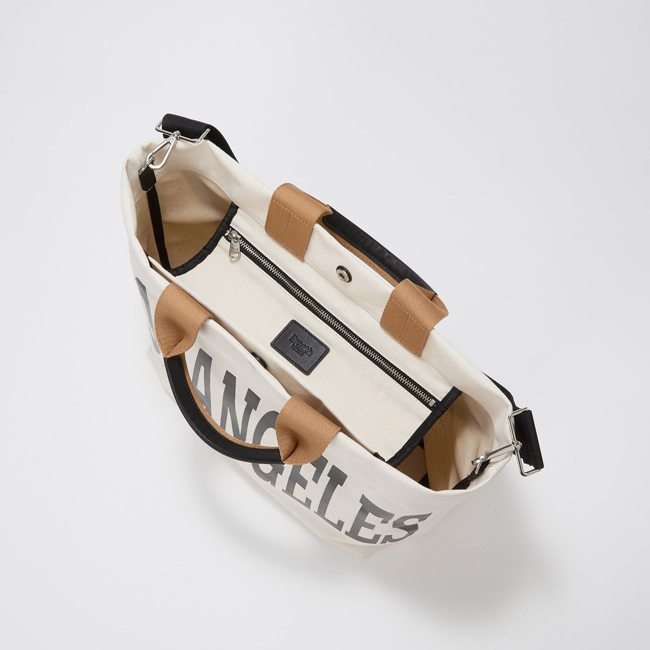 【Breath TOPKAPI】シティ プリント キャンバス 2way トートバッグ / A4対応 オフ FREE