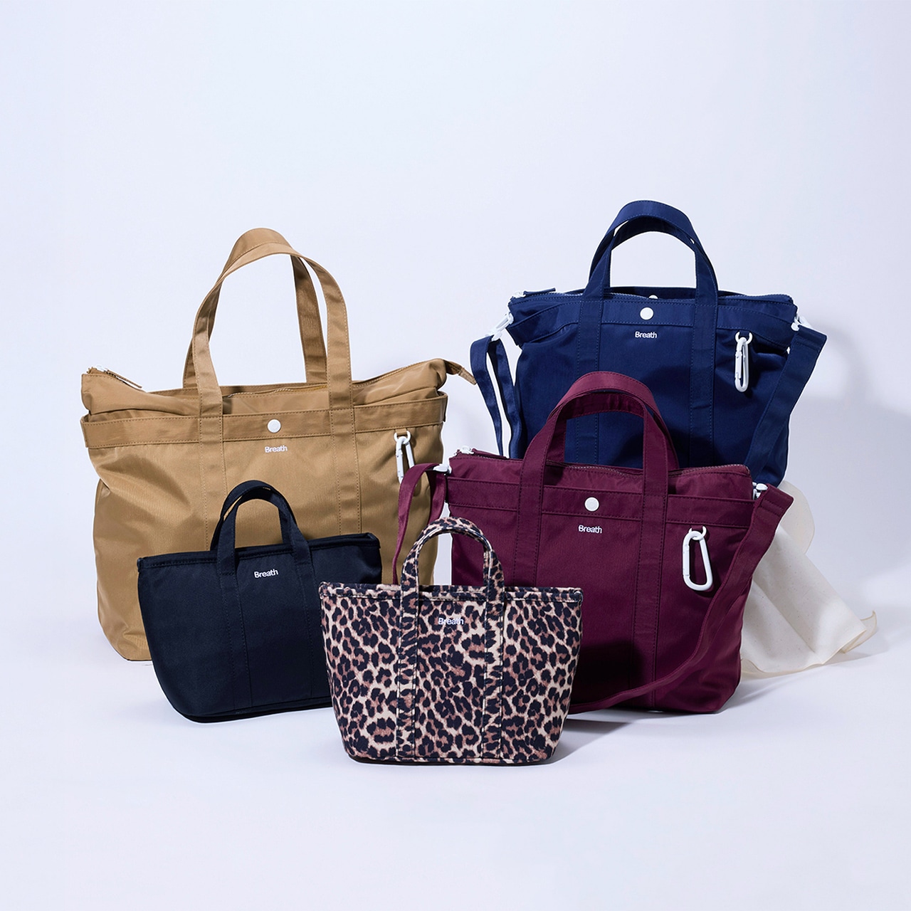 CHILLGO 保冷バッグ付き ショルダー付き ナイロン トートバッグ M / 撥水 ネイビー FREE