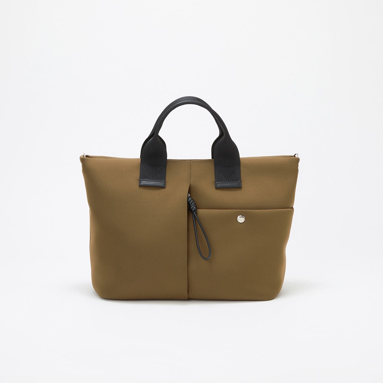 SORT ソート ネオプレン 2way A4 トートバッグ カーキブラウン FREE