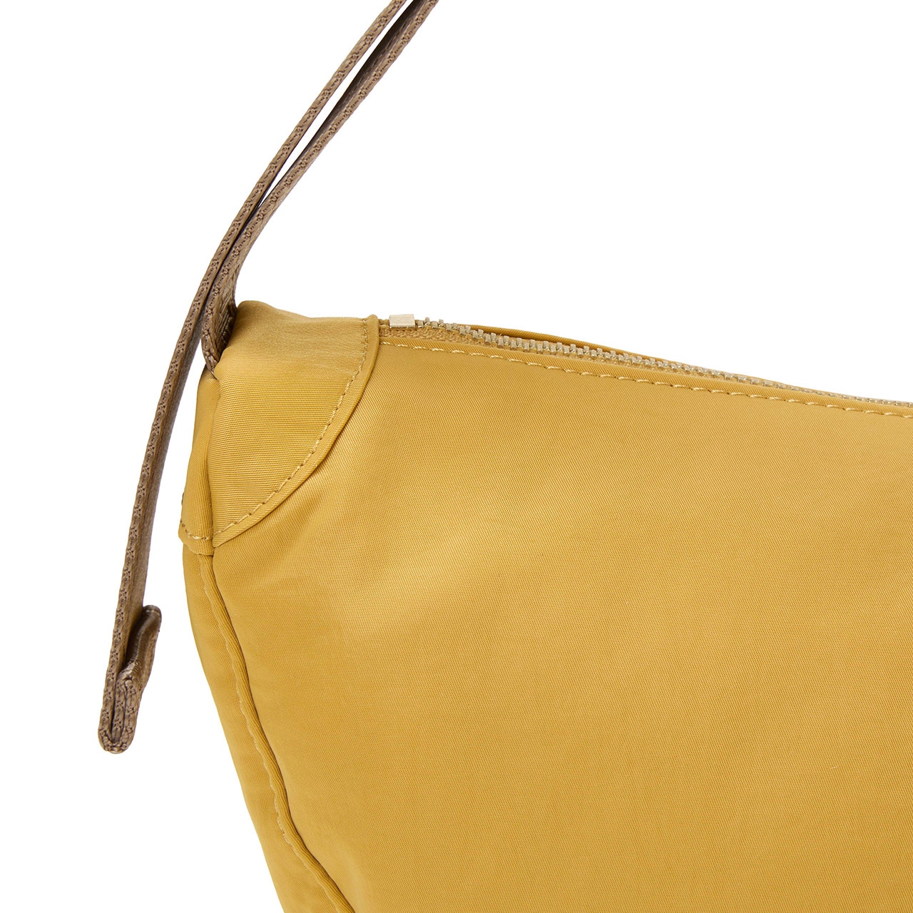 【Breath TOPKAPI】Freely フリーリー ナイロン ロゴテープ ラウンド ショルダーバッグ イエロー FREE