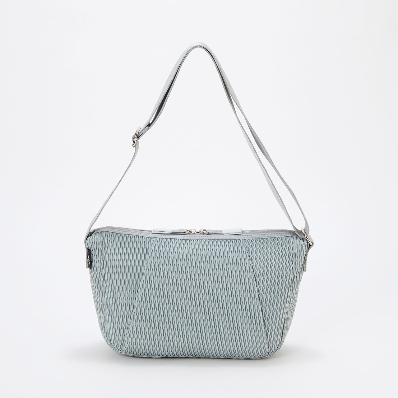 【Breath TOPKAPI】ポリメッシュ ショルダーバッグ ライトグレー FREE