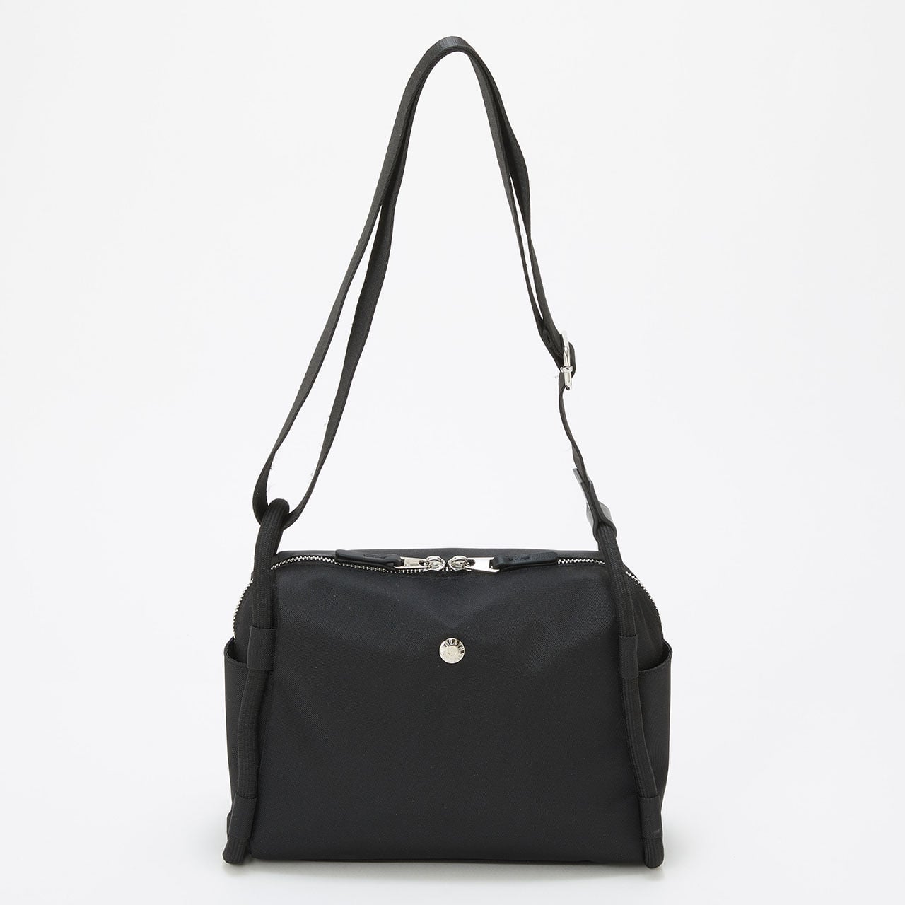 コードチャーム付き ショルダーバッグ ブラック FREE