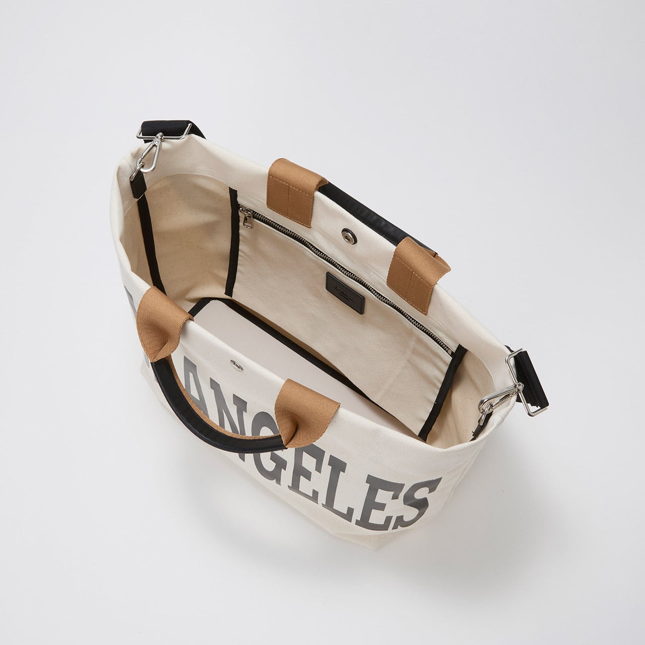 【Breath TOPKAPI】シティ プリント キャンバス 2way トートバッグ / A4対応 オフ FREE