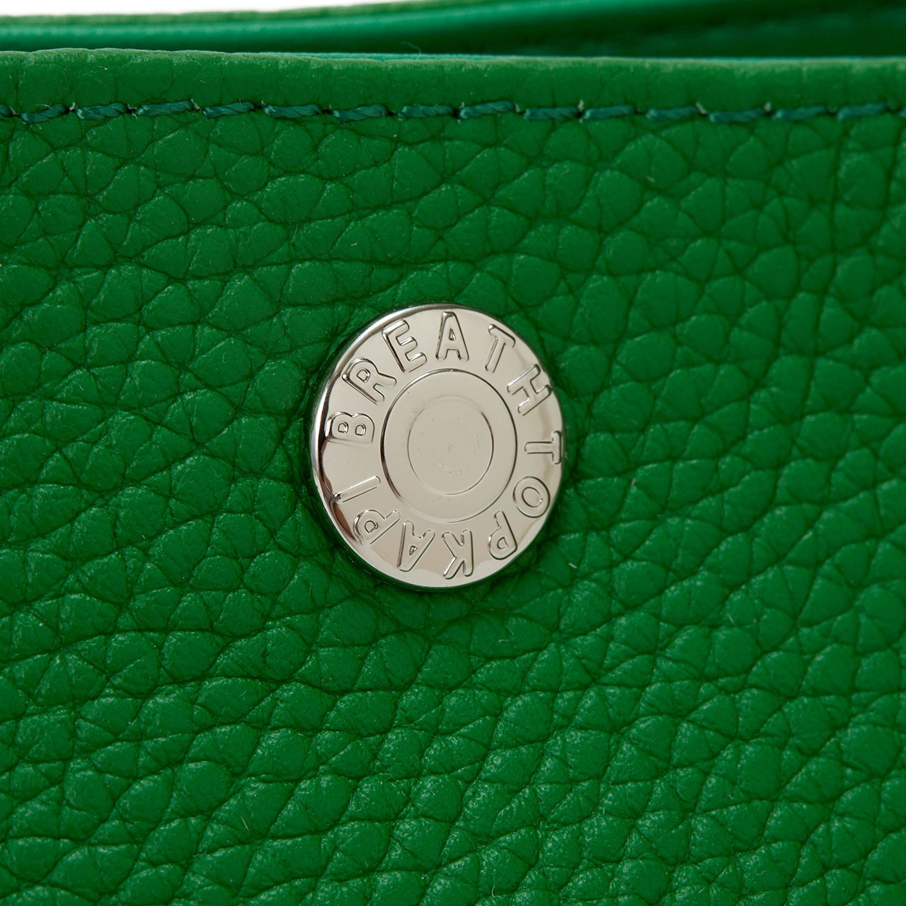 【Breath TOPKAPI】シュリンクレザー ノットハンドル 2way ショルダーバッグ ホワイト FREE