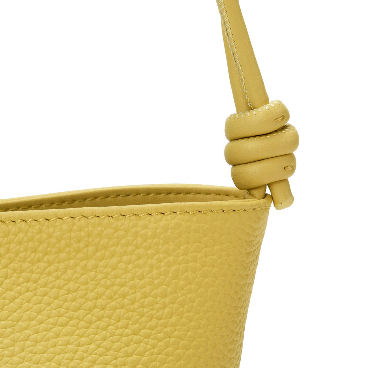 【Breath TOPKAPI】シュリンクレザー ノットハンドル 2way ショルダーバッグ グレージュ FREE