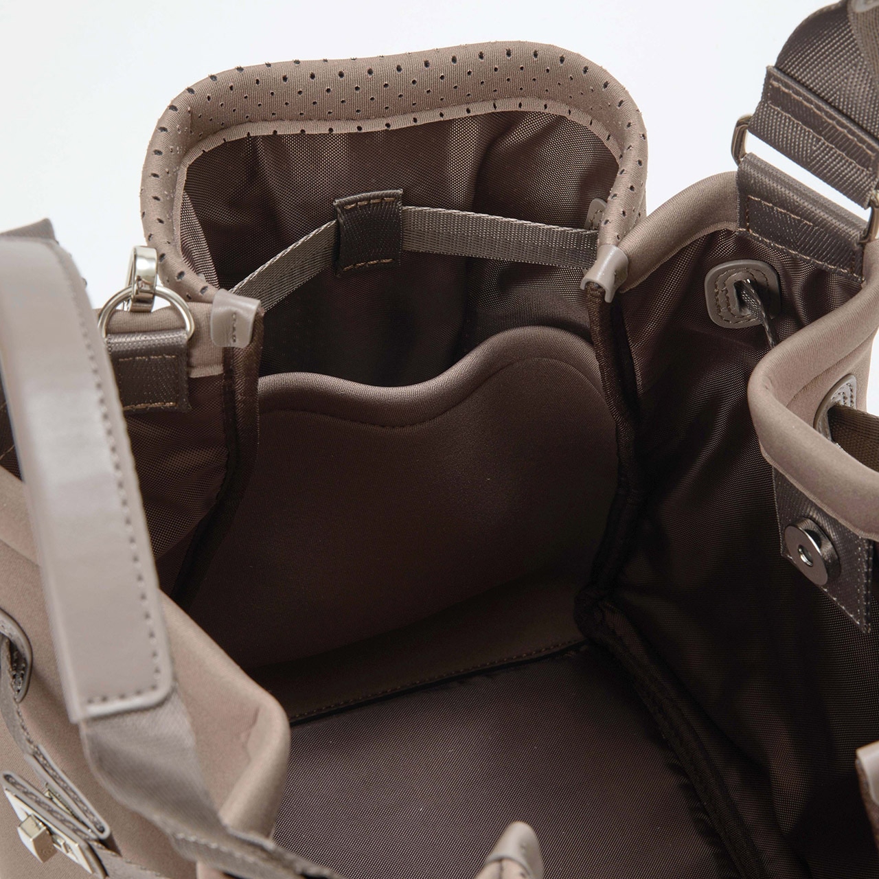 【TREASURE TOPKAPI】ネオプレン 2way A4 トートバッグ グレージュ FREE