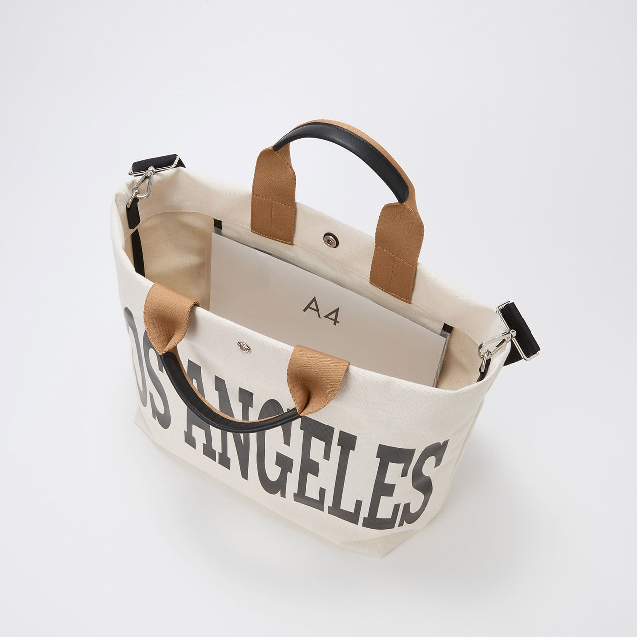 【Breath TOPKAPI】シティ プリント キャンバス 2way トートバッグ / A4対応 オフ FREE