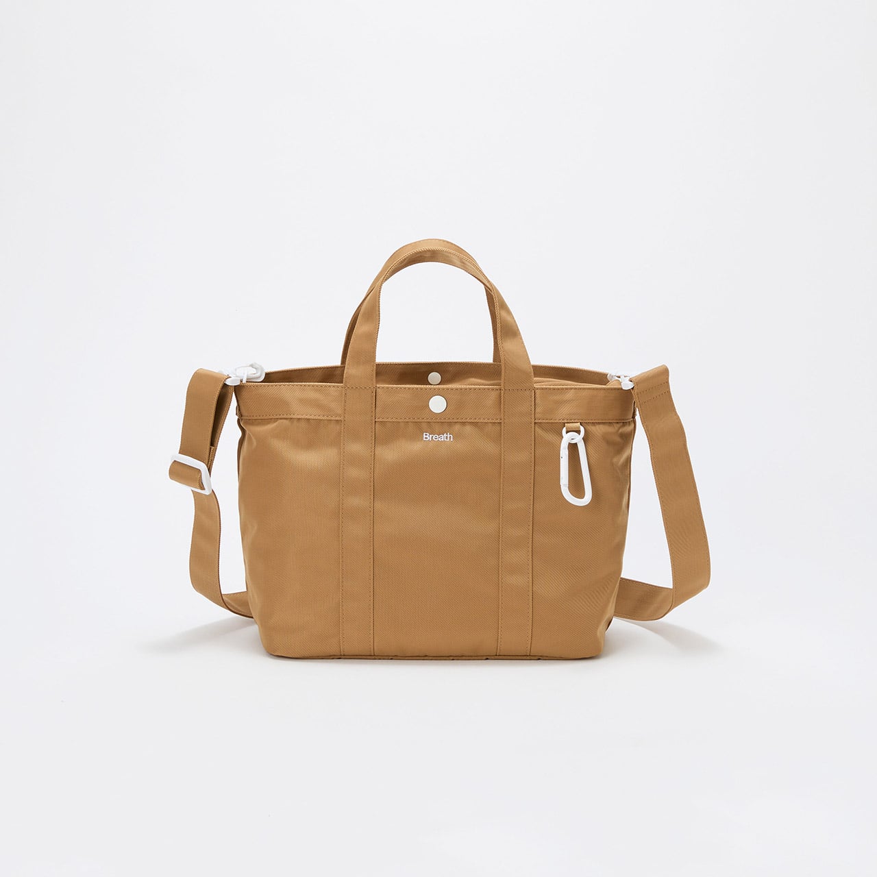 CHILLGO 保冷バッグ付き ショルダー付き ナイロン トートバッグ M / 撥水 ベージュ FREE