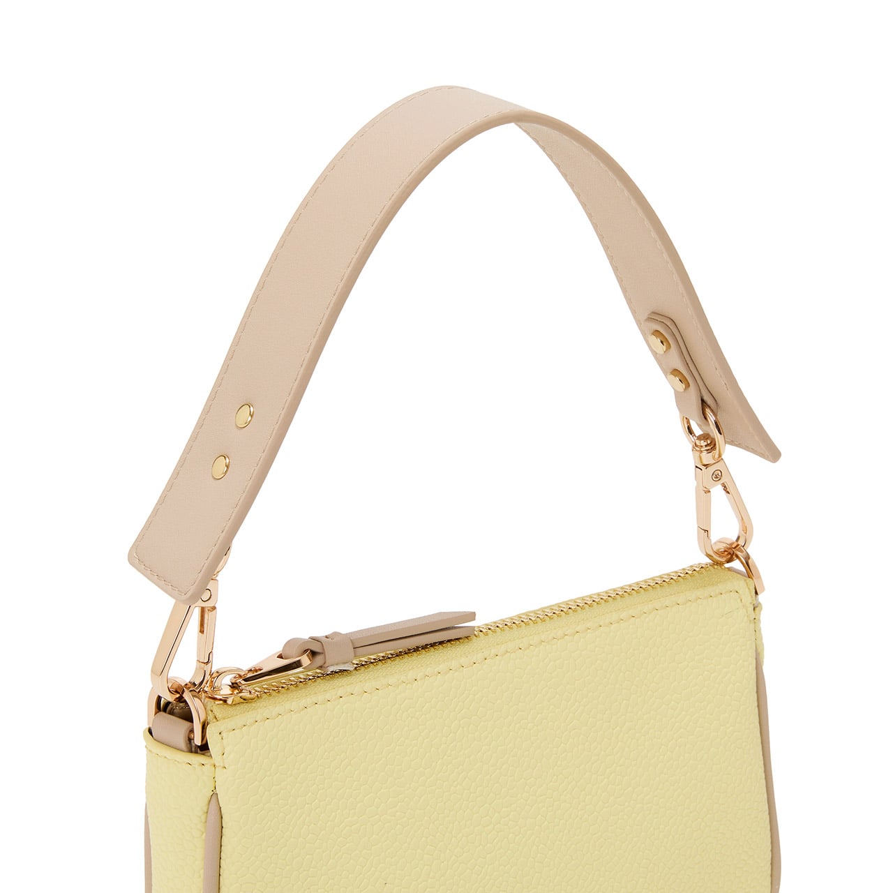 藤本美貴さんコラボ スコッチグレイン サブバッグ付きミニバッグ/撥水 クリーム FREE