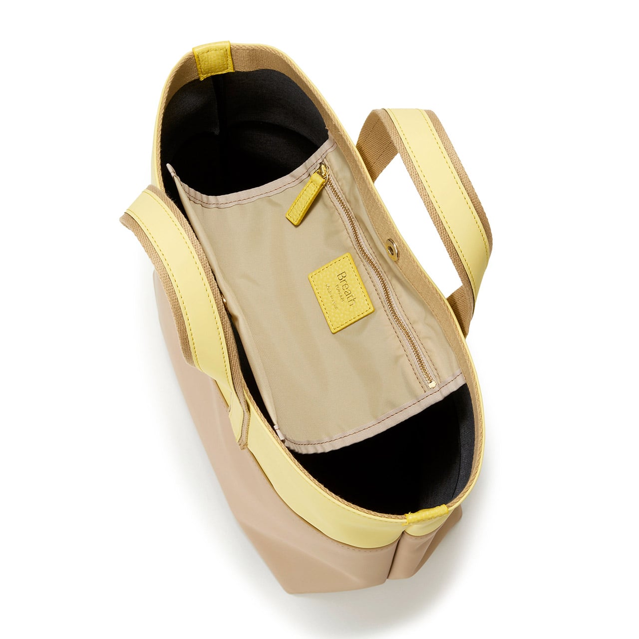 【Breath TOPKAPI】Bright ブライト カラーブロック A4 トートバッグ オフ FREE