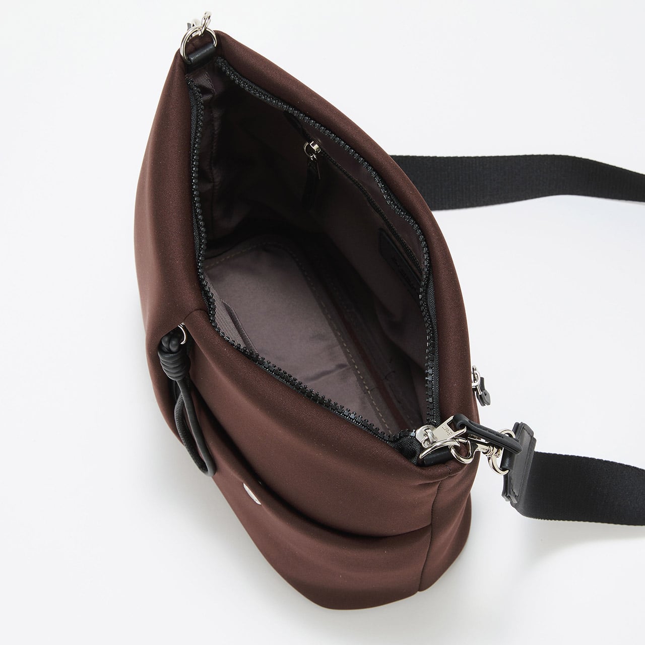 SORT ソート ネオプレン ショルダーバッグ チョコレート FREE