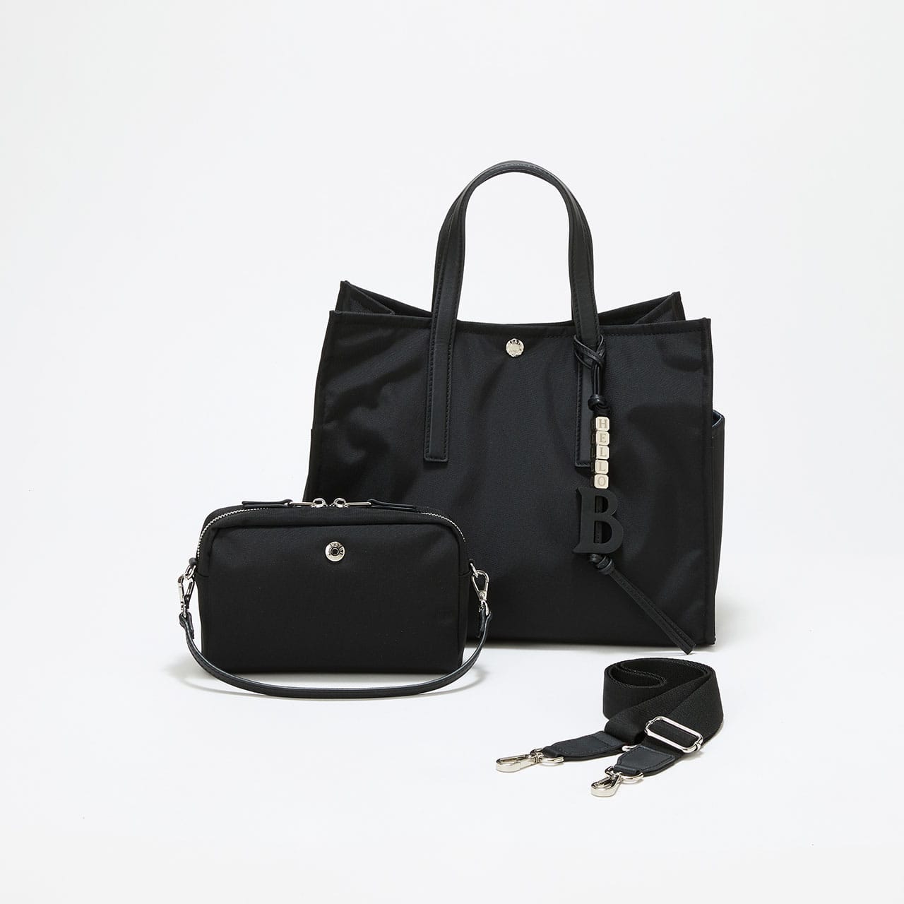 撥水 マルチway スクエア A4 トートバッグ / 10ポケット キャメル FREE