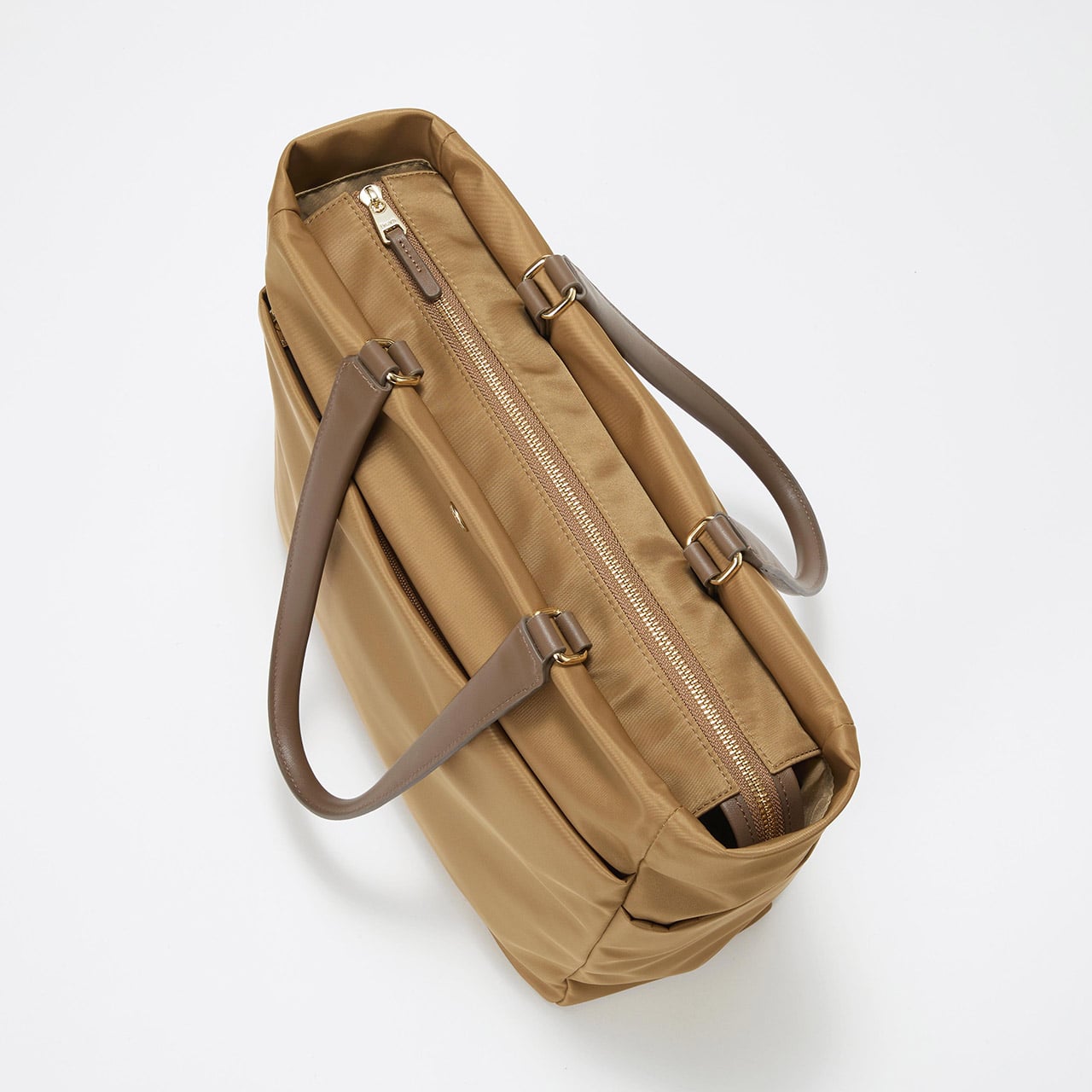 【Breath TOPKAPI】ナイロン 多機能 A4 トートバッグ / 撥水 キャメル FREE