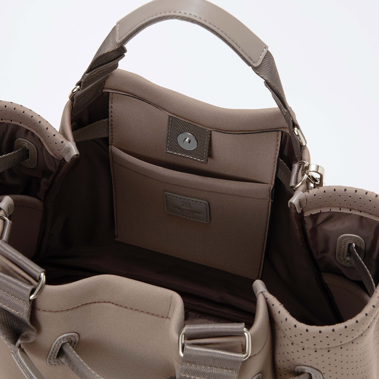 【TREASURE TOPKAPI】ネオプレン 2way A4 トートバッグ グレージュ FREE