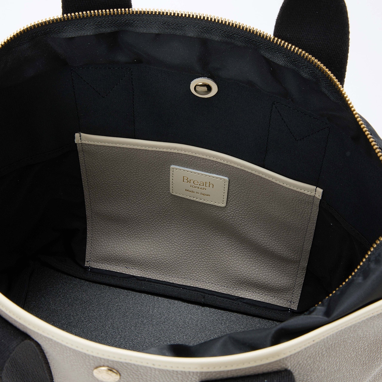 【Breath TOPKAPI】SCOTCH GRAIN スコッチグレイン シンプル A4 トートバッグ クリーム FREE