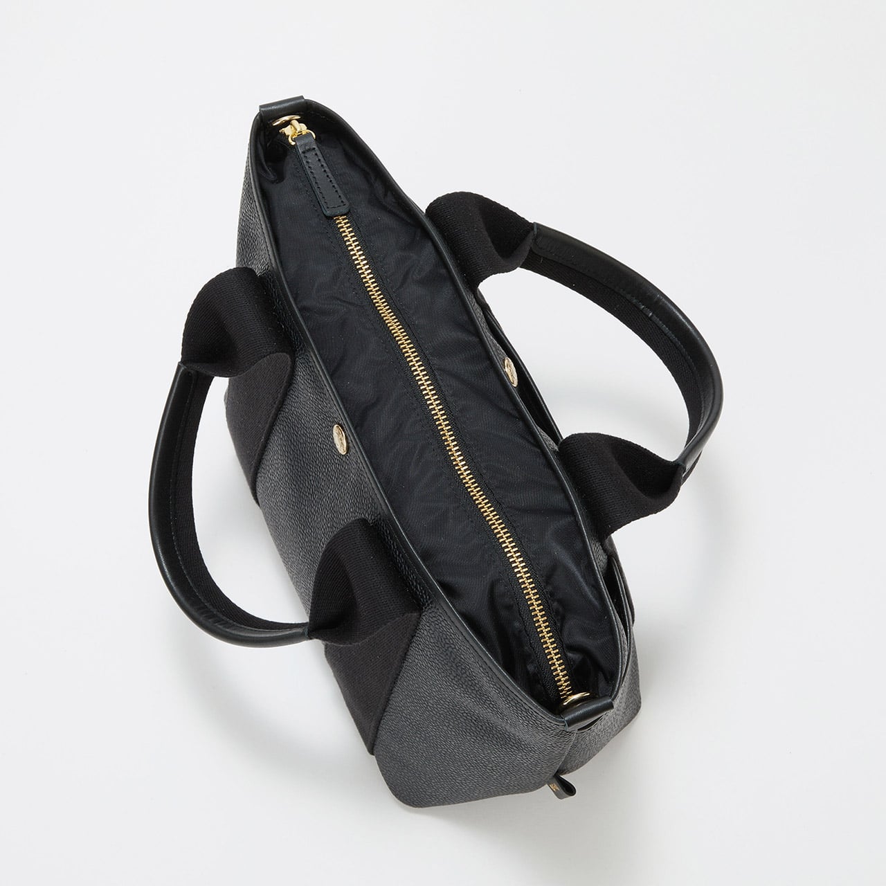 【Breath TOPKAPI】SCOTCH GRAIN スコッチグレイン シンプル 2way トートバッグ ブラック FREE