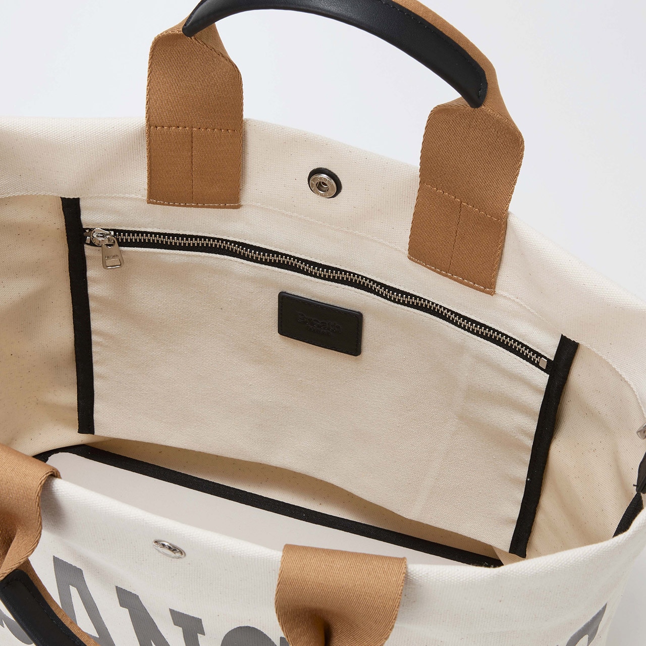 【Breath TOPKAPI】シティ プリント キャンバス 2way トートバッグ / A4対応 オフ FREE