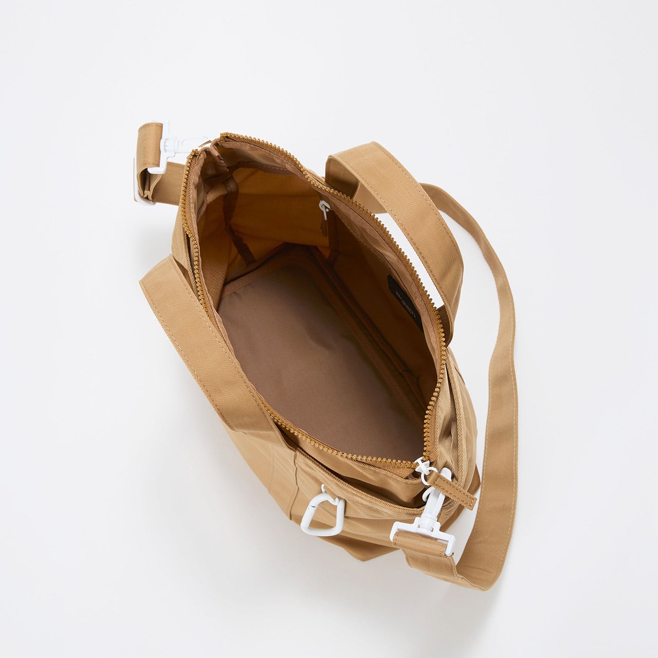 CHILLGO 保冷バッグ付き ショルダー付き ナイロン トートバッグ M / 撥水 ベージュ FREE