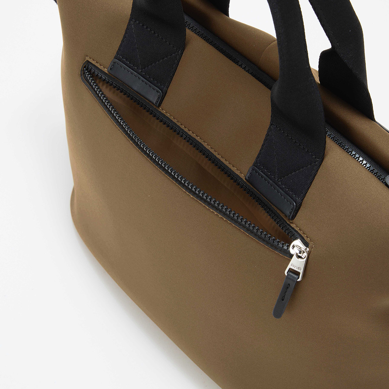 SORT ソート ネオプレン 2way A4 トートバッグ カーキブラウン FREE