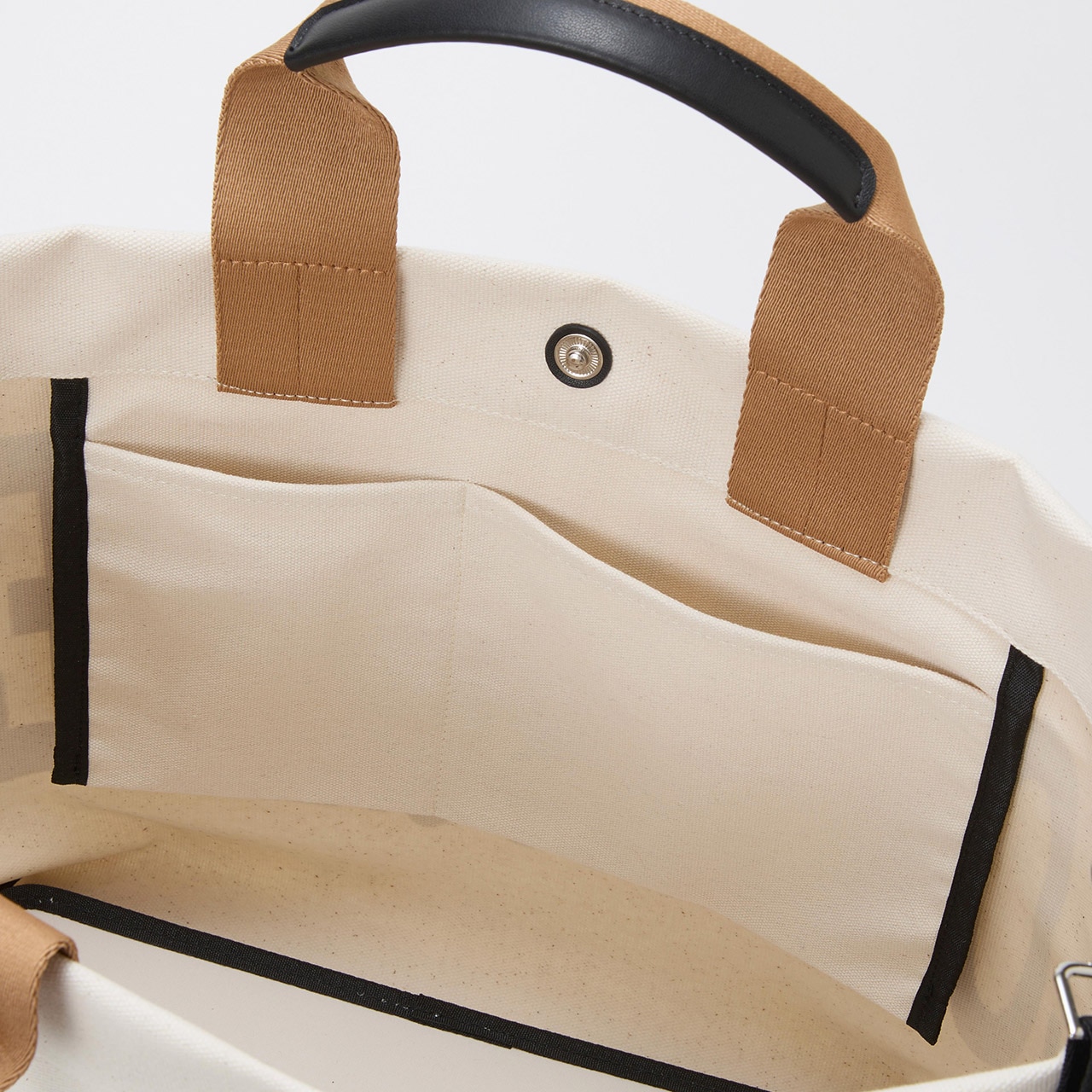 【Breath TOPKAPI】シティ プリント キャンバス 2way トートバッグ / A4対応 オフ FREE