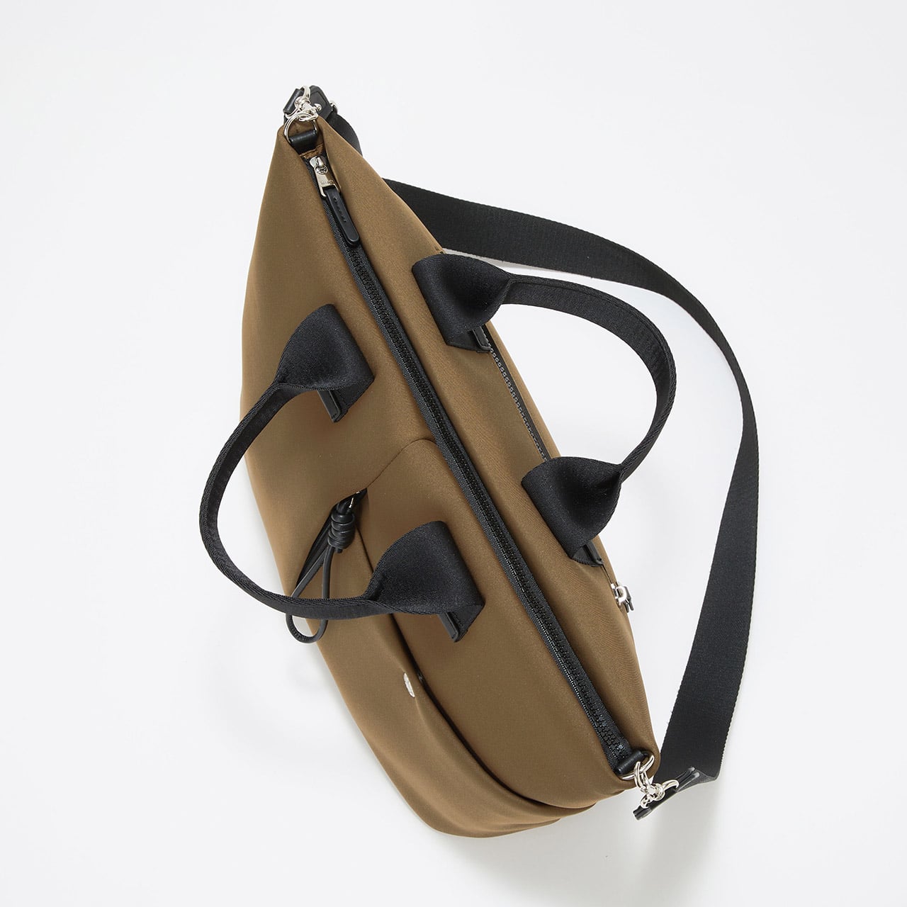 SORT ソート ネオプレン 2way A4 トートバッグ カーキブラウン FREE