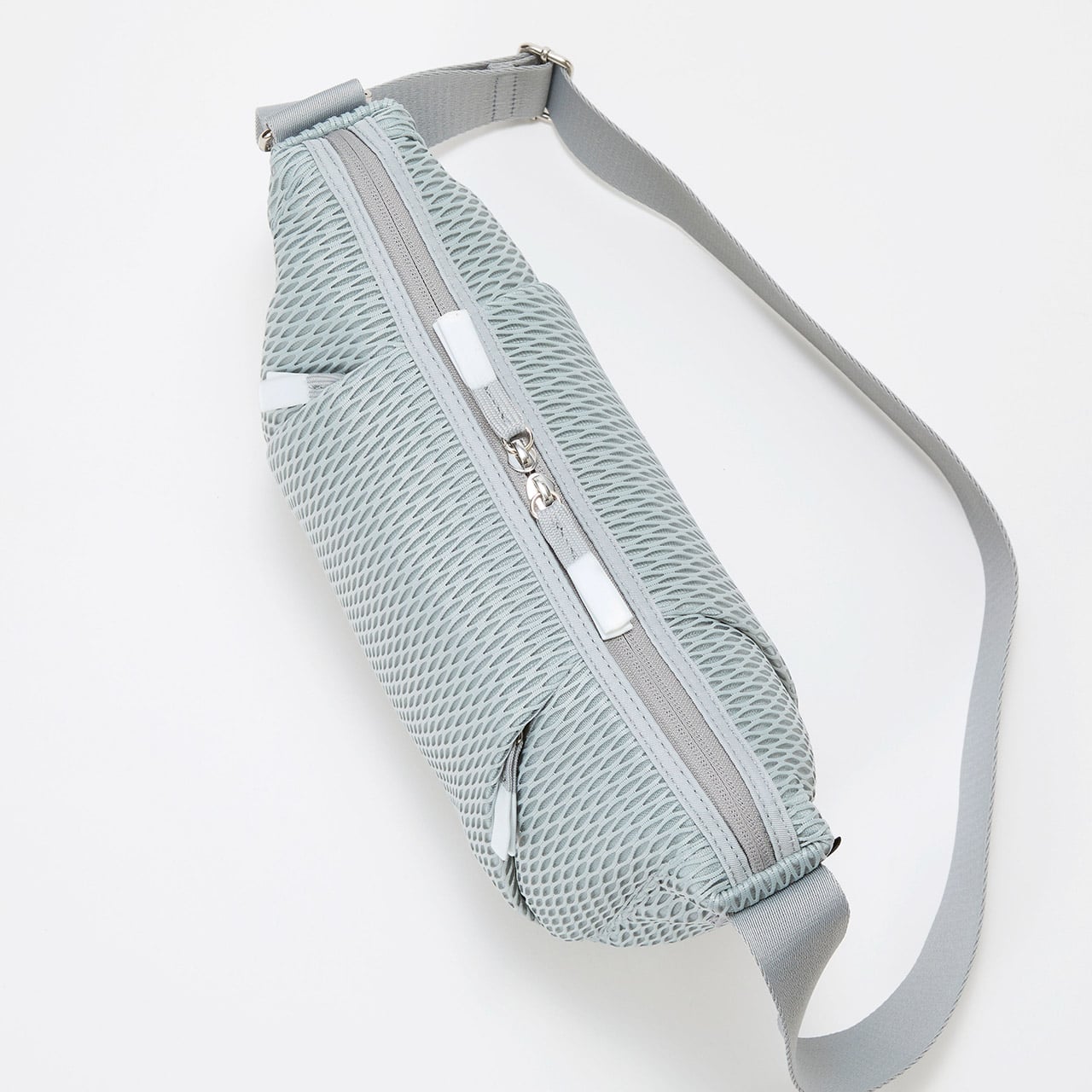【Breath TOPKAPI】ポリメッシュ ショルダーバッグ ライトグレー FREE