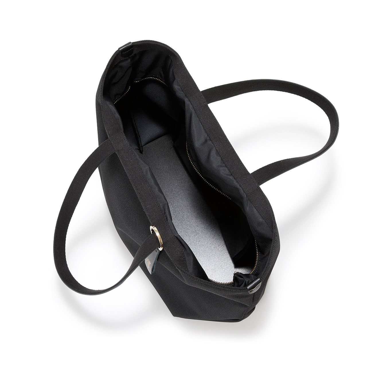 【Breath TOPKAPI】Aerial エアリアル ナイロン カラーストラップ付き A4 トートバッグ /軽量 ブラック FREE