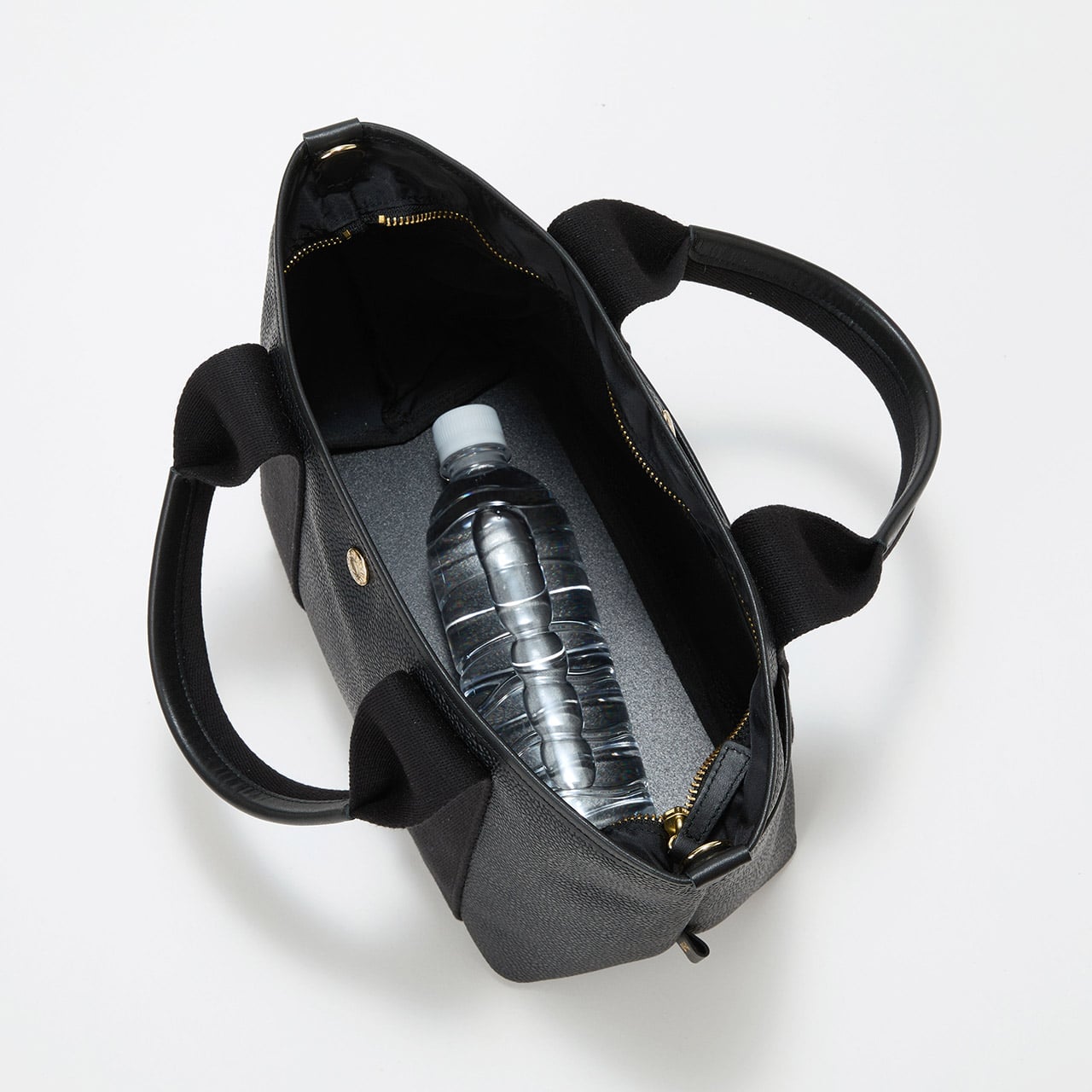 【Breath TOPKAPI】SCOTCH GRAIN スコッチグレイン シンプル 2way トートバッグ ブラック FREE