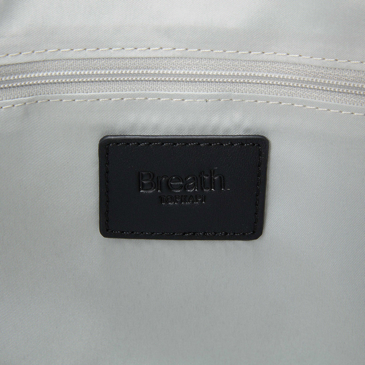 【Breath TOPKAPI】Train 防水ポリエステル ビッグ トートバッグ / 8ポケット/ キャリー対応 ライトベージュ FREE