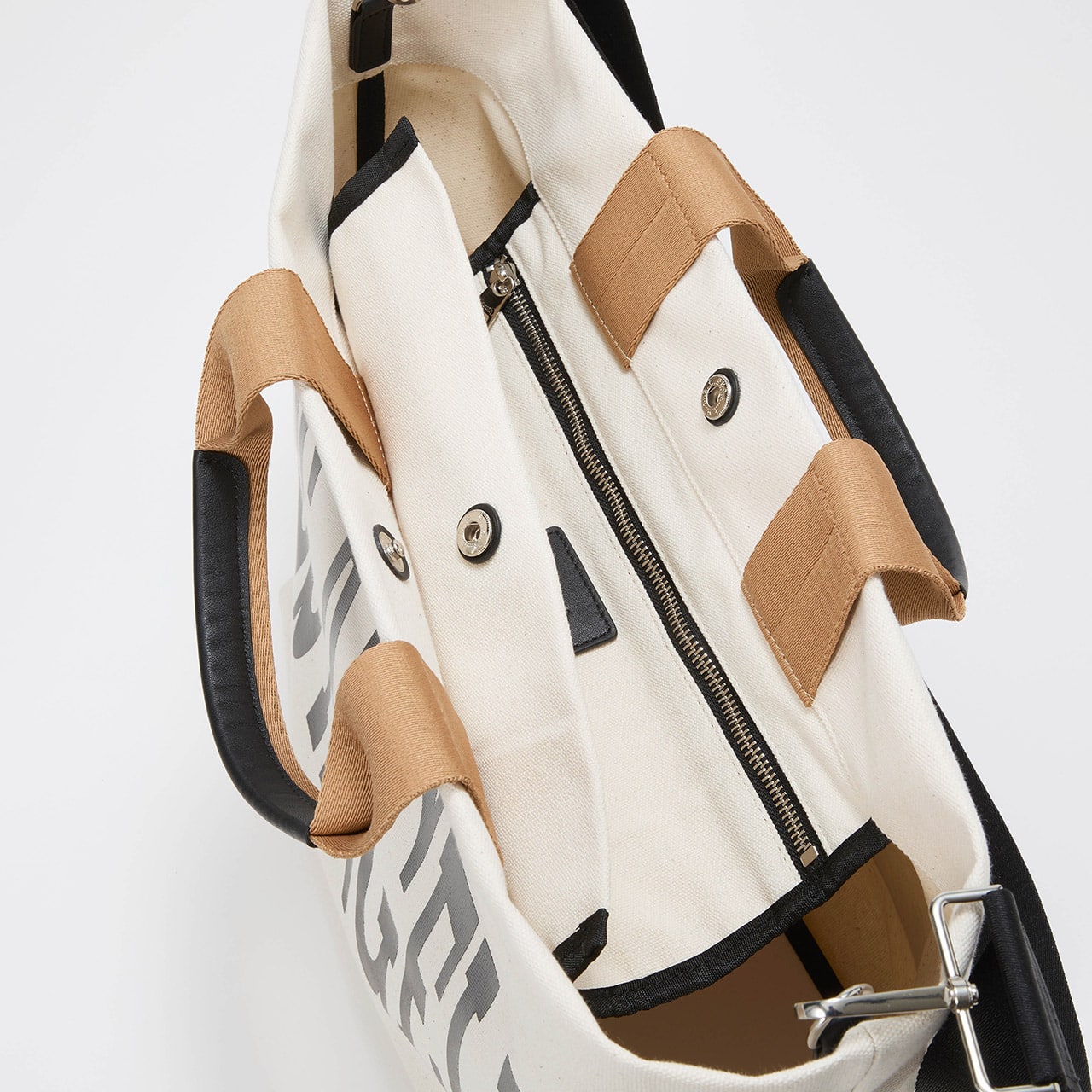 【Breath TOPKAPI】シティ プリント キャンバス 2way トートバッグ / A4対応 オフ FREE