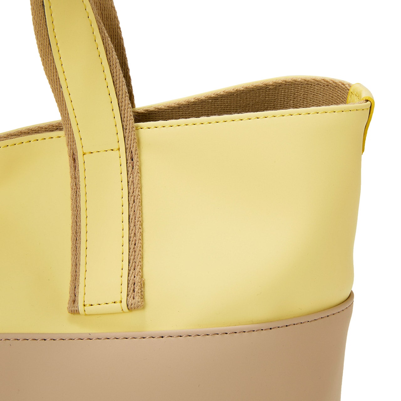 【Breath TOPKAPI】Bright ブライト カラーブロックミニ トートバッグ オフ FREE