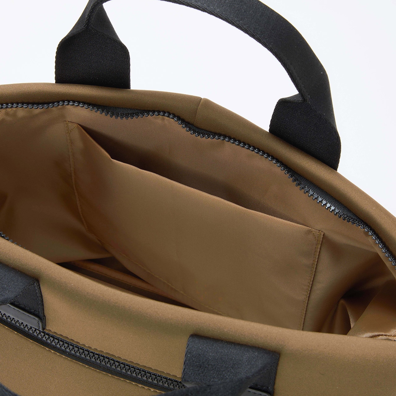 SORT ソート ネオプレン 2way A4 トートバッグ カーキブラウン FREE