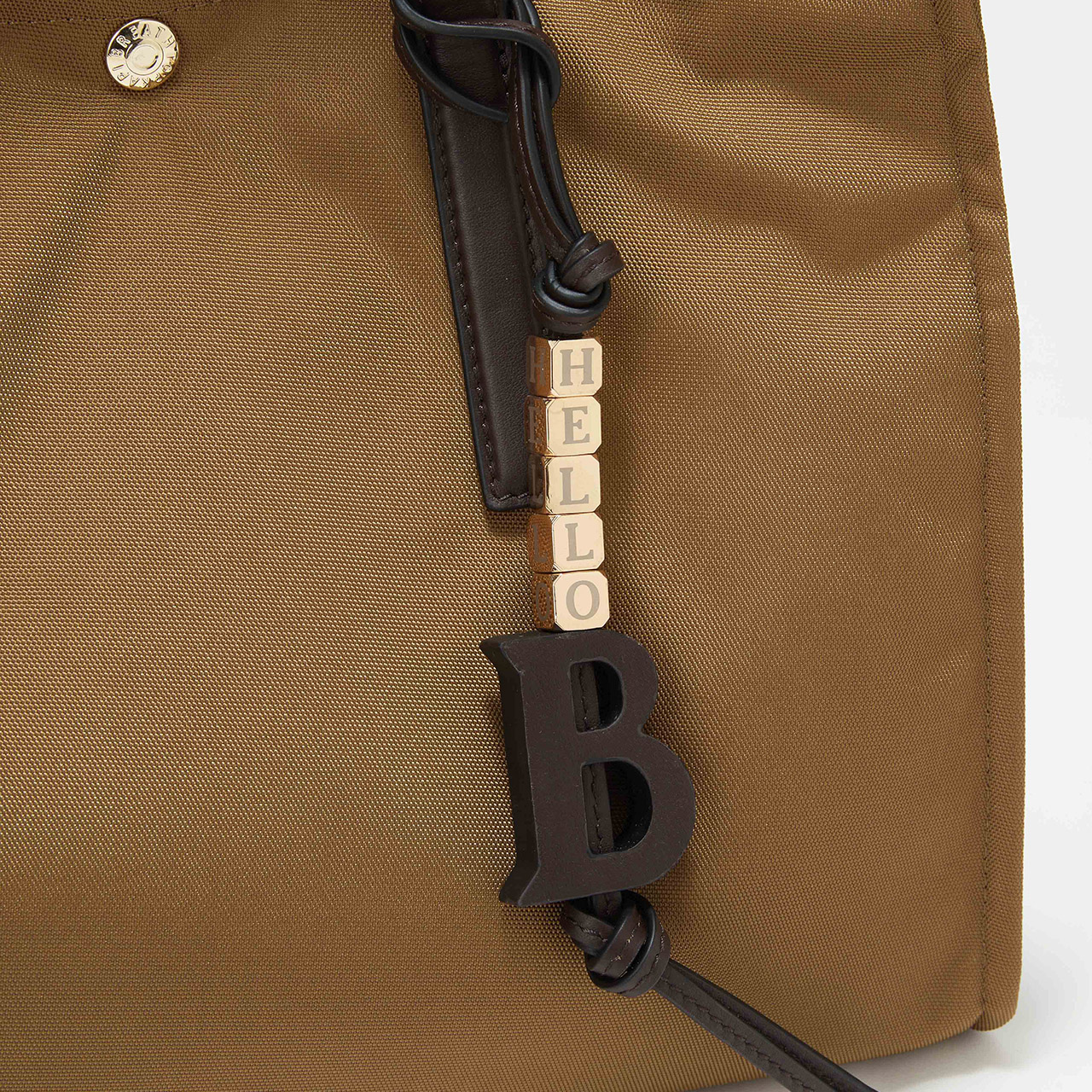 撥水 マルチway スクエア A4 トートバッグ / 10ポケット キャメル FREE