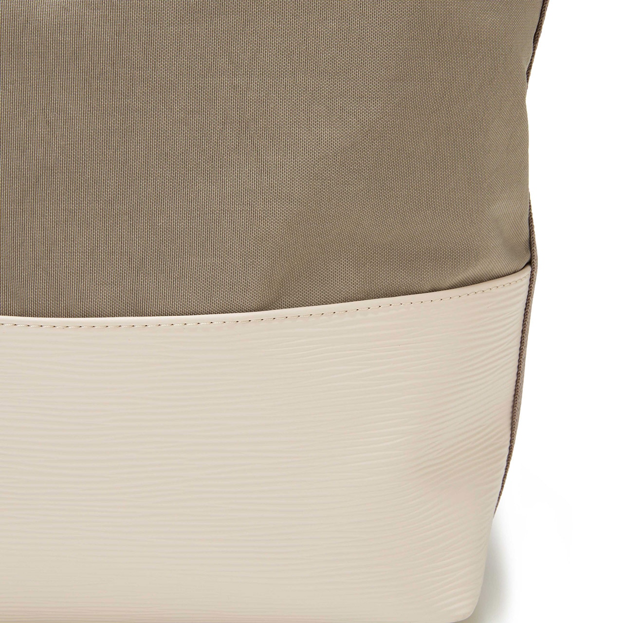 【Breath TOPKAPI】RIPPLE リプル リンクル ナイロン A4 ショルダーバッグ グレージュ FREE