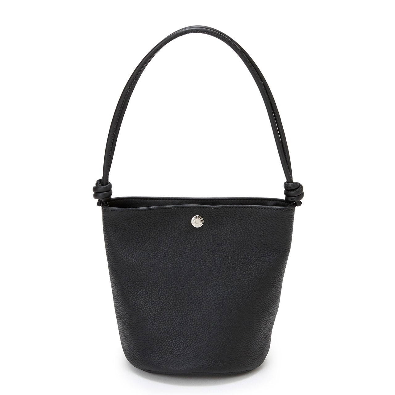 【Breath TOPKAPI】シュリンクレザー ノットハンドル 2way ショルダーバッグ ブラック FREE