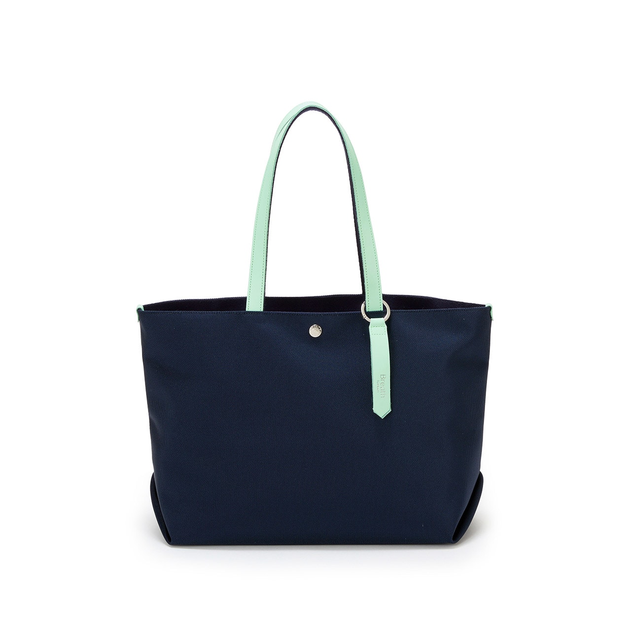 【Breath TOPKAPI】Aerial エアリアル ナイロン カラーストラップ付き A4 トートバッグ /軽量 ネイビー FREE