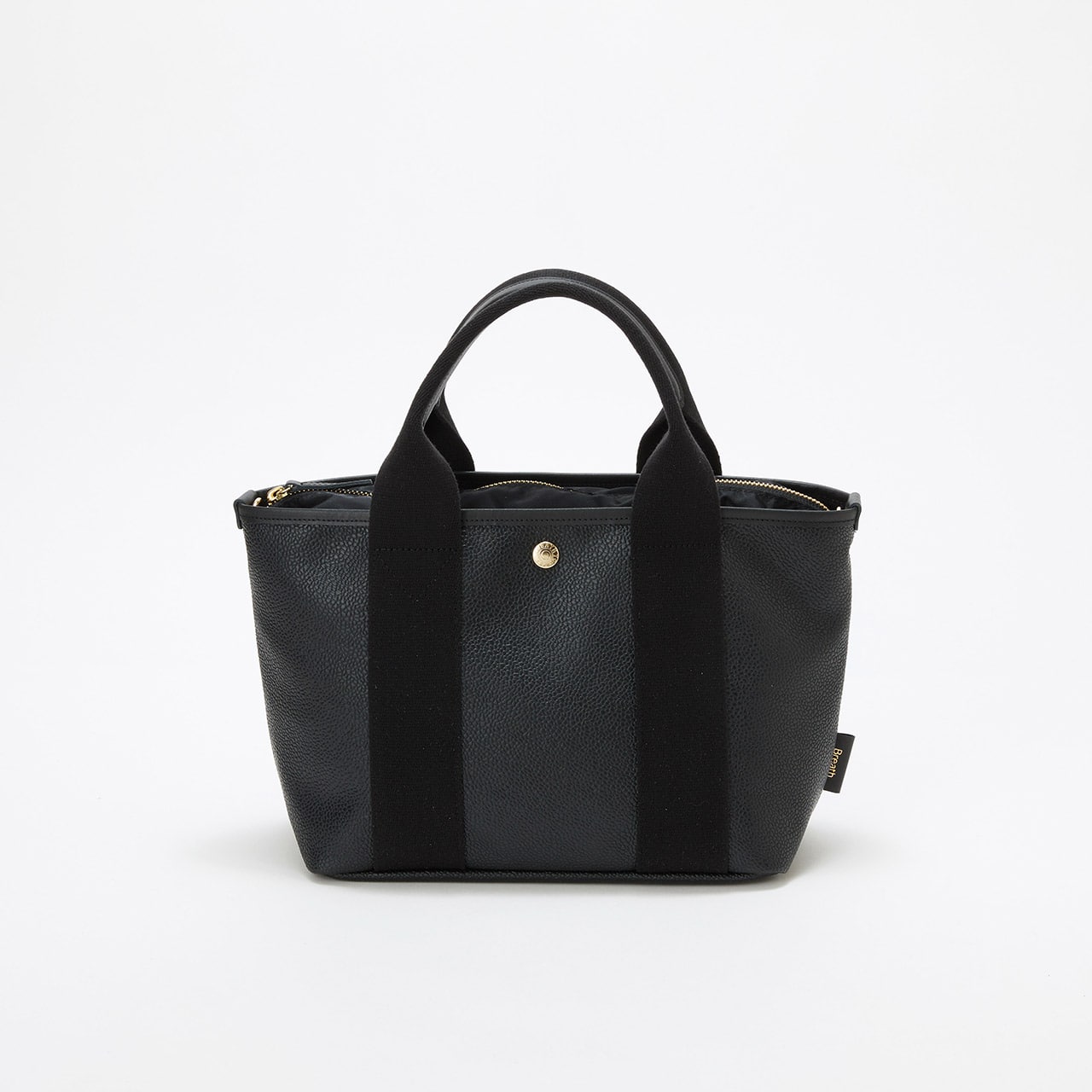 【Breath TOPKAPI】SCOTCH GRAIN スコッチグレイン シンプル 2way トートバッグ ブラック FREE