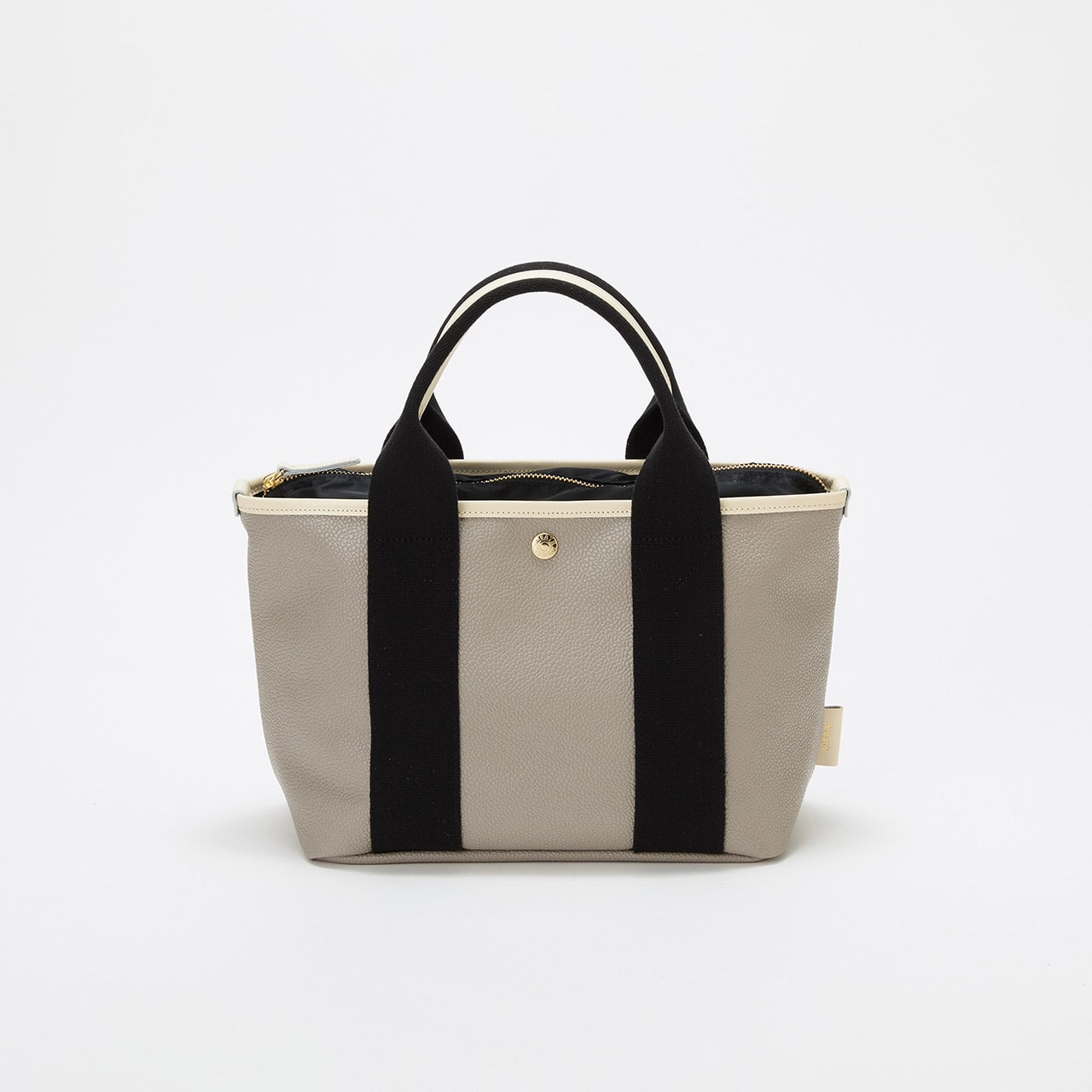 【Breath TOPKAPI】SCOTCH GRAIN スコッチグレイン シンプル 2way トートバッグ グレージュ FREE