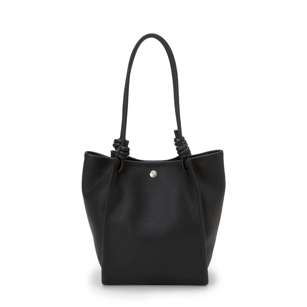 【Breath TOPKAPI】シュリンクレザー ノットハンドル トートバッグ