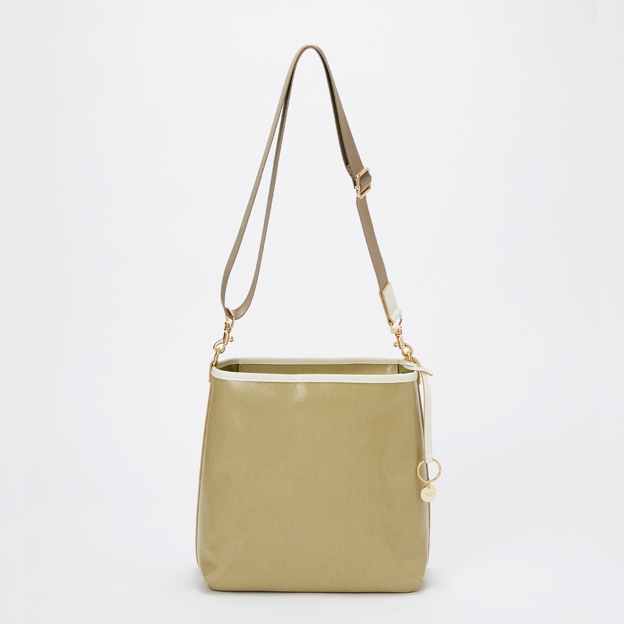 【TREASURE TOPKAPI】PVCコート キャンバス ショルダーバッグ / 撥水