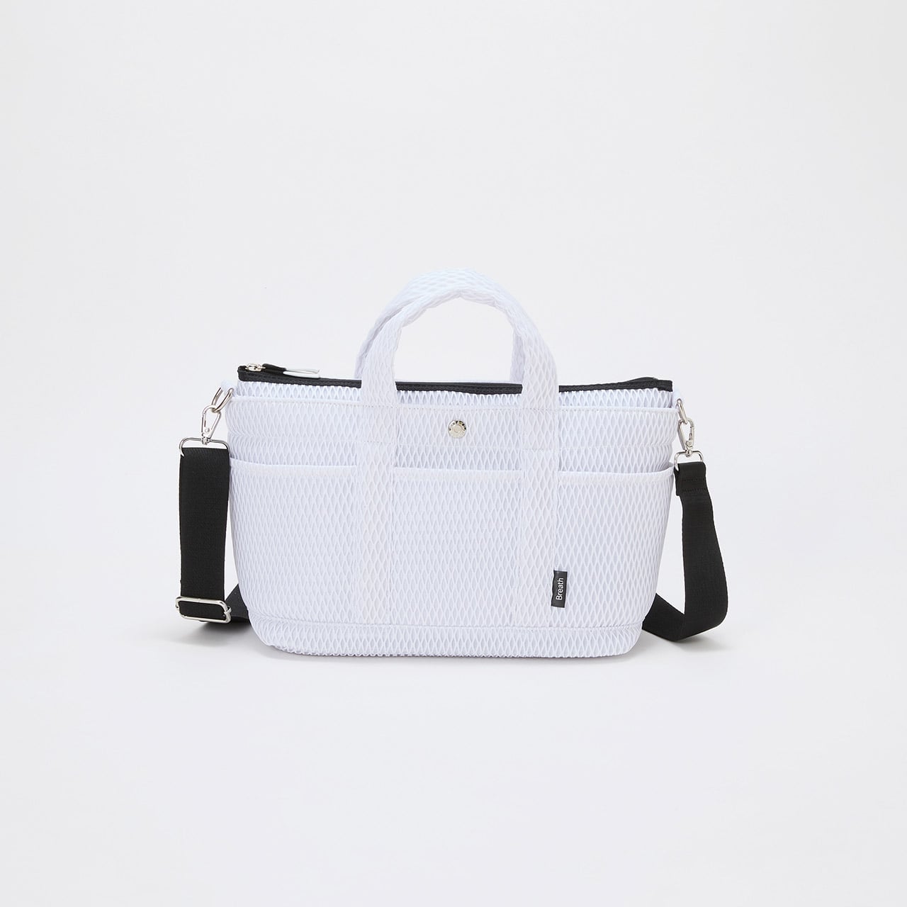 【Breath TOPKAPI】ポリメッシュ ショルダー付き トートバッグ